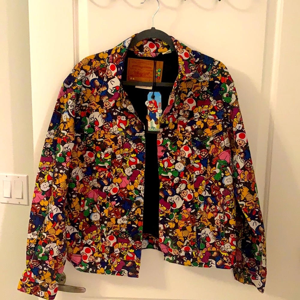 Brand New Men’s Levi Super Mario Jacket